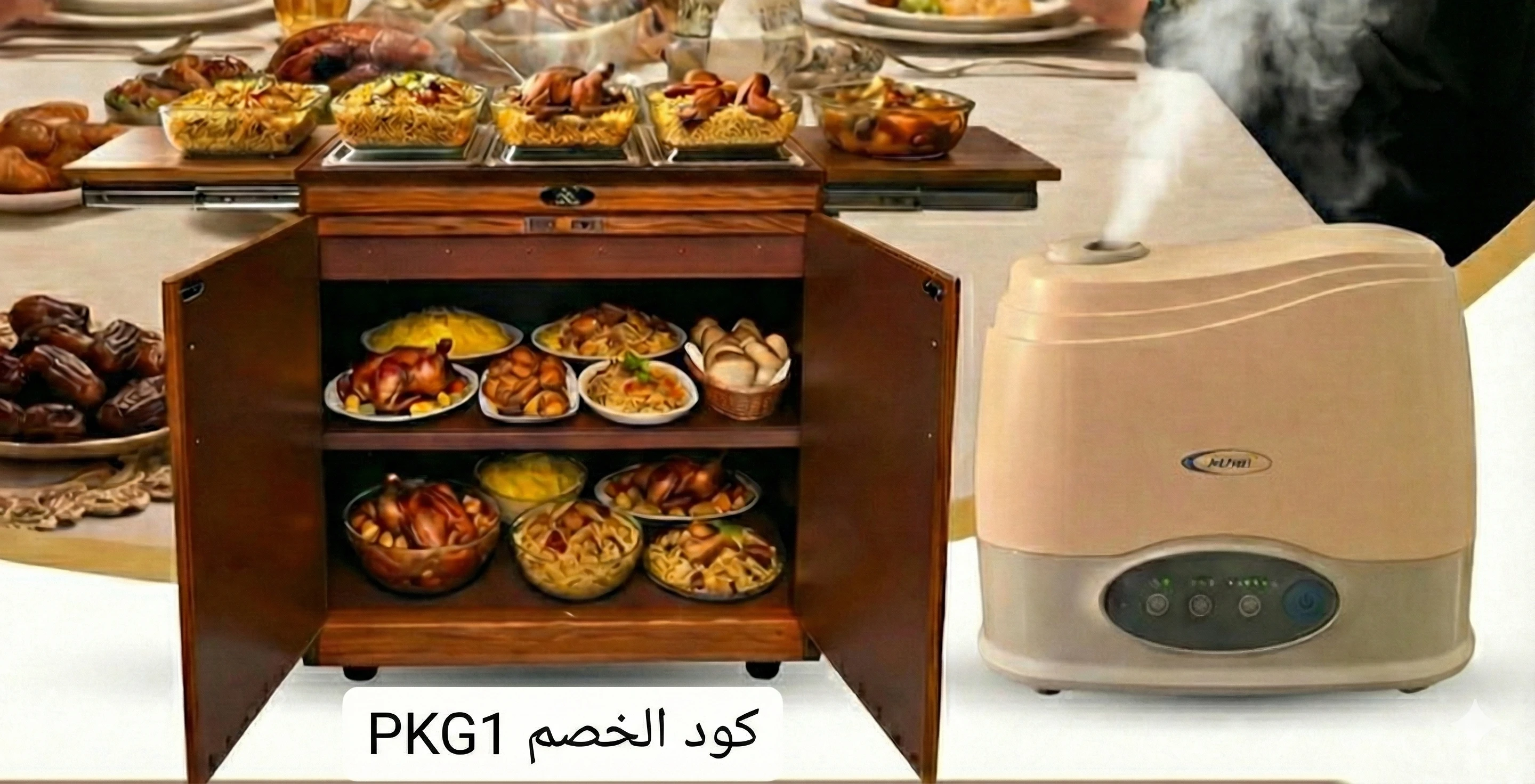 بكج رمضان المميز البني الفاتح